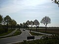 Hier bei den Breyeller Peschen in Nettetal begann die B 7, die nun in die Landstraße 29 umbenannt wurde.