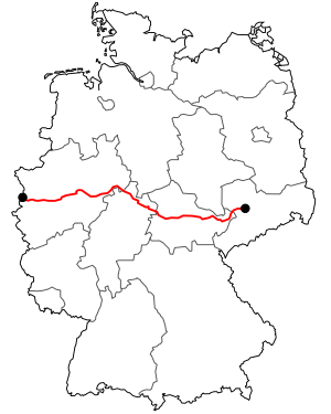 Verlauf der B 7